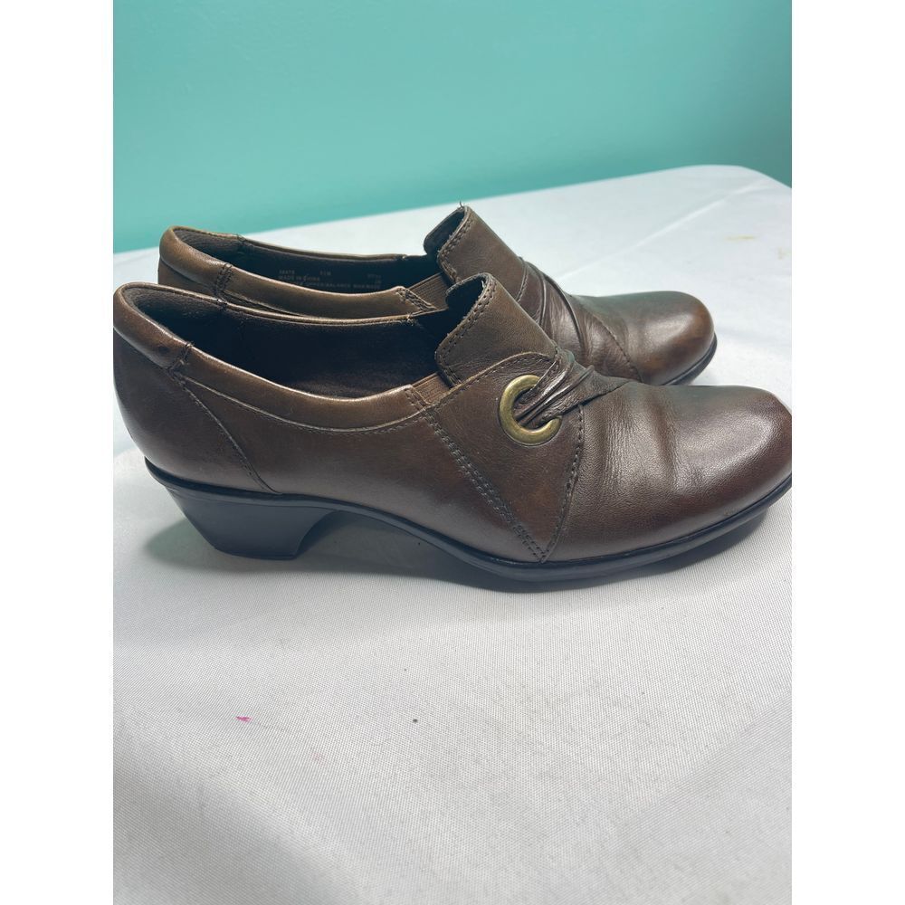 Clark Leather Casual brown  Shoes S-188‎ - Picture 3 of 9